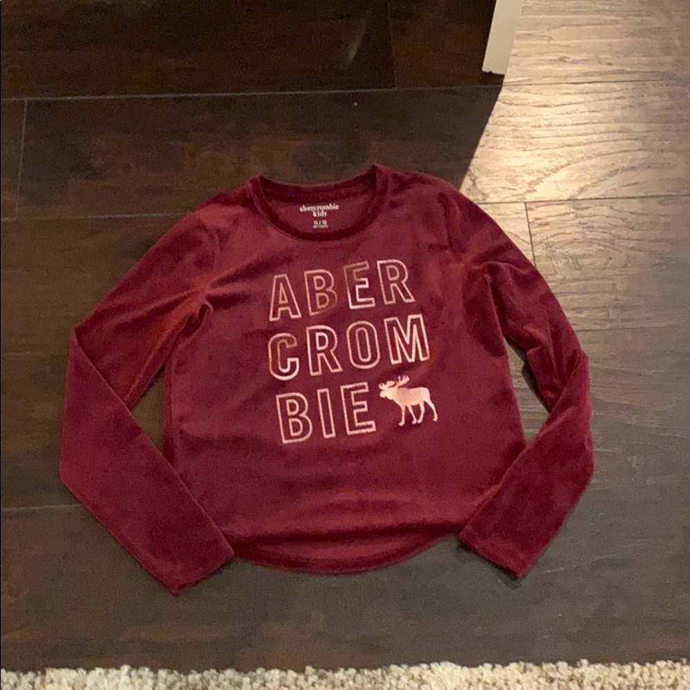 A red long sleeve
